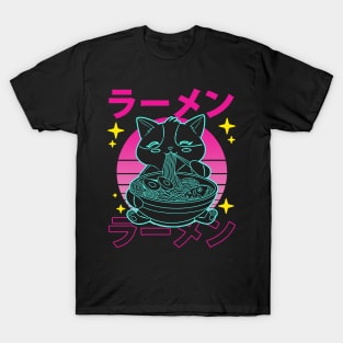 Anime Cat Chic Tee Stylishly Feline T-Shirt